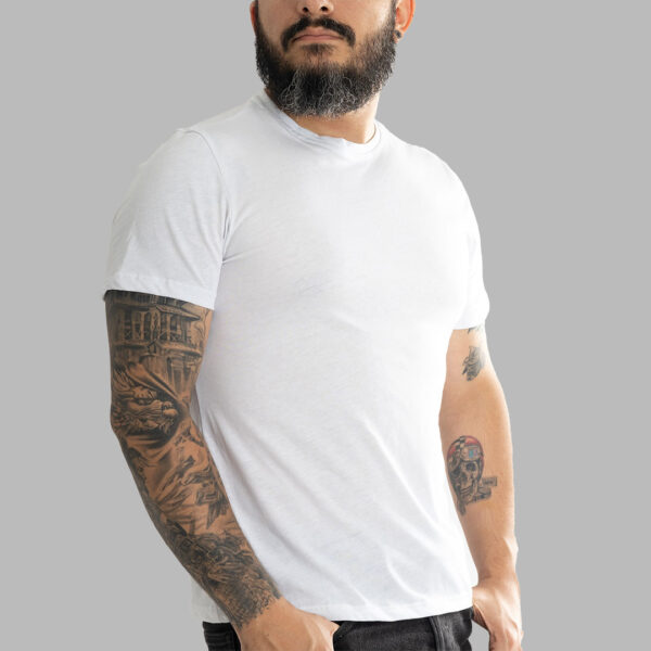 Camiseta Interior Slim Fit Blanco - Cabin By The Sea